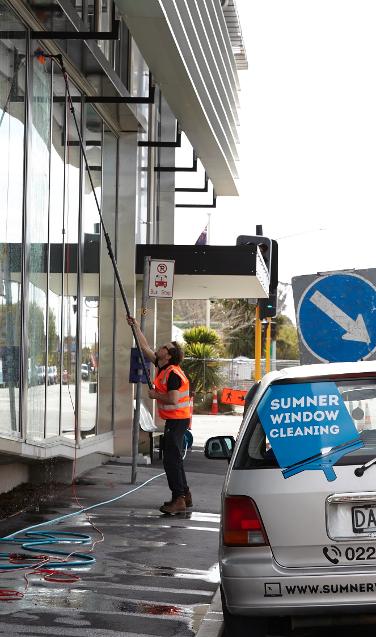 Commercial window cleaning Redcliffs